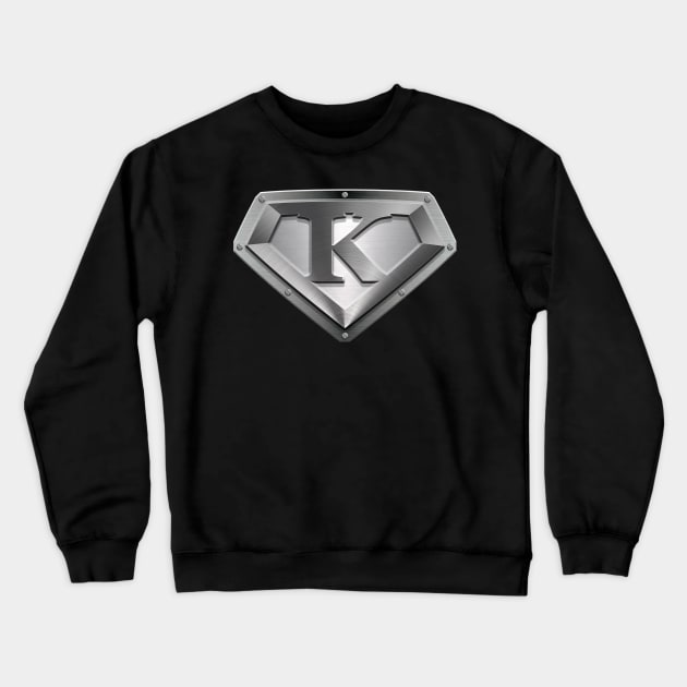 Super Sleek Style K Symbol Crewneck Sweatshirt by TheGraphicGuru